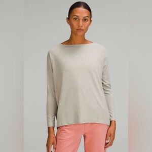 Back in action long sleeve *Nulu* - raw linen
